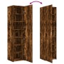 Aparador de madera de ingeniería roble ahumado 45x42,5x185 cm de , Aparadores - Ref: Foro24-3281410, Precio: 163,68 €, Descue...