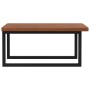 Estante de lavabo de pared de acero y madera maciza de roble de , Tocadores de baño - Ref: Foro24-3302485, Precio: 105,90 €, ...