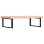 Estante de lavabo de pared de acero y madera maciza de haya de , Tocadores de baño - Ref: Foro24-3302521, Precio: 169,13 €, D...