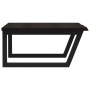 Estante de lavabo de pared de acero y madera maciza de roble de , Tocadores de baño - Ref: Foro24-3302659, Precio: 88,74 €, D...