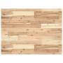 Estante de lavabo de pared acero y madera maciza de acacia de , Tocadores de baño - Ref: Foro24-3302909, Precio: 154,54 €, De...