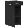 Aparador de madera de ingeniería negro 50x42,5x93 cm de , Aparadores - Ref: Foro24-846293, Precio: 112,54 €, Descuento: %