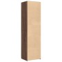 Aparador de madera de ingeniería marrón roble 50x42,5x185 cm de , Aparadores - Ref: Foro24-3281419, Precio: 187,67 €, Descuen...