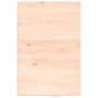 Estante de lavabo de pared de acero y madera maciza de roble de , Tocadores de baño - Ref: Foro24-3302537, Precio: 62,82 €, D...