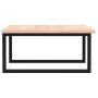 Estante de lavabo de pared de acero y madera maciza de roble de , Tocadores de baño - Ref: Foro24-3302633, Precio: 97,71 €, D...