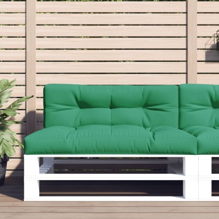 Cojín para sofá de palets de tela verde 120x40x12 cm de , Cojines para sillas y sofás - Ref: Foro24-360628, Precio: 32,37 €, ...