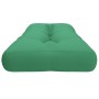 Cojín para sofá de palets de tela verde 120x40x12 cm de , Cojines para sillas y sofás - Ref: Foro24-360628, Precio: 32,37 €, ...