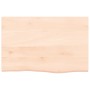 Estante de lavabo de pared de acero y madera maciza de roble de , Tocadores de baño - Ref: Foro24-3302542, Precio: 59,67 €, D...