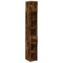 Armario estrecho madera ingeniería roble ahumado 30x42,5x225 cm de , Aparadores - Ref: Foro24-3281270, Precio: 125,08 €, Desc...