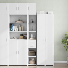 Armario estrecho madera de ingeniería blanco 30x42,5x225 cm de , Aparadores - Ref: Foro24-3281266, Precio: 147,74 €, Descuent...