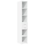 Armario estrecho madera de ingeniería blanco 30x42,5x225 cm de , Aparadores - Ref: Foro24-3281266, Precio: 147,74 €, Descuent...