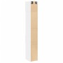 Armario estrecho madera de ingeniería blanco 30x42,5x225 cm de , Aparadores - Ref: Foro24-3281266, Precio: 147,74 €, Descuent...
