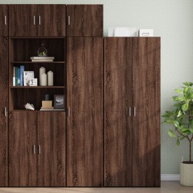 Armario estrecho madera ingeniería marrón roble 45x42,5x225 cm de , Aparadores - Ref: Foro24-3281293, Precio: 201,95 €, Descu...