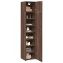 Armario estrecho madera ingeniería marrón roble 45x42,5x225 cm de , Aparadores - Ref: Foro24-3281293, Precio: 201,95 €, Descu...