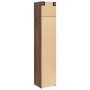 Armario estrecho madera ingeniería marrón roble 45x42,5x225 cm de , Aparadores - Ref: Foro24-3281293, Precio: 201,95 €, Descu...