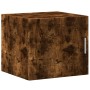 Armario estrecho madera ingeniería roble ahumado 45x42,5x225 cm de , Aparadores - Ref: Foro24-3281291, Precio: 200,39 €, Desc...