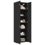 Armario de madera de ingeniería negro 70x42,5x225 cm de , Aparadores - Ref: Foro24-3281323, Precio: 250,12 €, Descuento: %