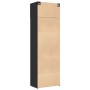 Armario de madera de ingeniería negro 70x42,5x225 cm de , Aparadores - Ref: Foro24-3281323, Precio: 250,12 €, Descuento: %
