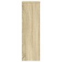 Soportes de plantas 2 uds madera roble Sonoma 25x25x80 cm de , Soportes para macetas - Ref: Foro24-852944, Precio: 61,36 €, D...