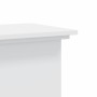 Soportes para plantas madera de ingeniería blanco 33x33x100 cm de , Soportes para macetas - Ref: Foro24-852978, Precio: 69,13...