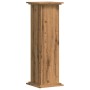 Soportes de planta madera ingeniería roble artisian 33x33x100cm de , Soportes para macetas - Ref: Foro24-852986, Precio: 48,6...