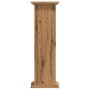 Soportes de planta madera ingeniería roble artisian 33x33x100cm de , Soportes para macetas - Ref: Foro24-852986, Precio: 48,6...