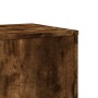 Soportes para plantas 2 uds madera roble ahumado 33x33x100 cm de , Soportes para macetas - Ref: Foro24-3307886, Precio: 99,49...