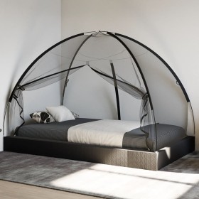Mosquitera con puertas Mongolia 220 malla negra 200x120x130 cm de , Mosquiteras - Ref: Foro24-4010042, Precio: 24,99 €, Descu...