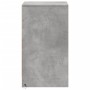 Mesita de noche con luces LED madera ingeniería gris hormigón de , Mesitas de noche - Ref: Foro24-852015, Precio: 80,67 €, De...