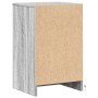 Mesita de noche con luces LED madera de ingeniería gris Sonoma de , Mesitas de noche - Ref: Foro24-852017, Precio: 64,54 €, D...