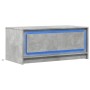 Mesa de centro con luces LED madera de ingeniería gris hormigón de , Mesas de centro - Ref: Foro24-851987, Precio: 105,89 €, ...