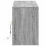 Mueble de TV LED madera ingeniería gris Sonoma 139,5x34x50 cm de , Muebles TV - Ref: Foro24-852199, Precio: 106,00 €, Descuen...
