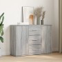 Aparador madera de ingeniería gris Sonoma 90,5x29,5x65 cm de , Aparadores - Ref: Foro24-849879, Precio: 95,40 €, Descuento: %