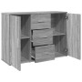 Aparador madera de ingeniería gris Sonoma 90,5x29,5x65 cm de , Aparadores - Ref: Foro24-849879, Precio: 95,40 €, Descuento: %