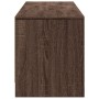 Mueble de TV LED madera ingeniería marrón roble 165x34x40 cm de , Muebles TV - Ref: Foro24-852256, Precio: 105,85 €, Descuent...