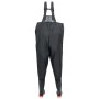 Vadeador de pecho con botas negro talla 44 de , Vadeadores para caza y para pesca - Ref: Foro24-4016987, Precio: 39,71 €, Des...