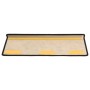 Alfombra autoadhesiva escalera sisal 15 uds antracita 65x21x4cm de vidaXL, Alfombrillas para escalones - Ref: Foro24-326885, ...
