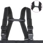 Vadeador de pecho con botas y cinturón negro talla 45 de , Vadeadores para caza y para pesca - Ref: Foro24-4017006, Precio: 3...