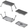 ProPlus Taburete escalón plegable XL metal 150 kg de , Taburetes escaleras - Ref: Foro24-447610, Precio: 36,14 €, Descuento: %