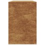 Leñero 100x40x60 cm Acero oxidado de , Bolsas y soportes de leña - Ref: Foro24-850988, Precio: 98,54 €, Descuento: %