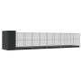 Pajarera con extensión acero plateado 1037x203x216 cm de , Pies y jaulas para pájaros - Ref: Foro24-3214261, Precio: 1,00 €, ...
