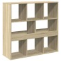 Estantería divisor de espacios roble Sonoma 100x33x94,5 cm de , Librerías y estanterías - Ref: Foro24-854474, Precio: 82,39 €...