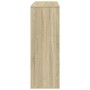 Estantería divisor de espacios roble Sonoma 100x33x94,5 cm de , Librerías y estanterías - Ref: Foro24-854474, Precio: 82,39 €...