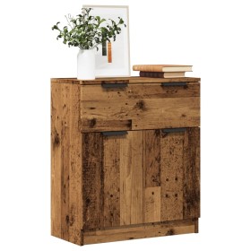 Aparador de madera de ingeniería envejecida 60x30x70 cm de , Aparadores - Ref: Foro24-856838, Precio: 75,66 €, Descuento: %
