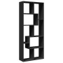 Librería divisora madera de ingeniería negra 67x25x161,5 cm de , Librerías y estanterías - Ref: Foro24-858076, Precio: 95,12 ...