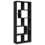 Librería divisora madera de ingeniería negra 67x25x161,5 cm de , Librerías y estanterías - Ref: Foro24-858076, Precio: 95,12 ...