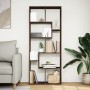 Librería divisora madera ingeniería marrón roble 67x25x161,5 cm de , Librerías y estanterías - Ref: Foro24-858081, Precio: 90...