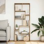 Librería divisora madera ingeniería roble artisan 67x25x161,5cm de , Librerías y estanterías - Ref: Foro24-858083, Precio: 85...