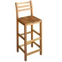 Set mesa de bar y sillas 7 piezas de madera de acacia maciza de , muebles para cocinas y comedores - Ref: Foro24-246671, Prec...