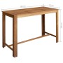 Set mesa de bar y sillas 7 piezas de madera de acacia maciza de , muebles para cocinas y comedores - Ref: Foro24-246671, Prec...